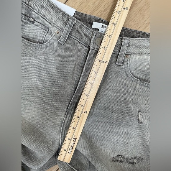 Be Responsible BP Womens Black Ripped High Waist Jeans Black Wash Size 28 NWT - Picture 11 of 13